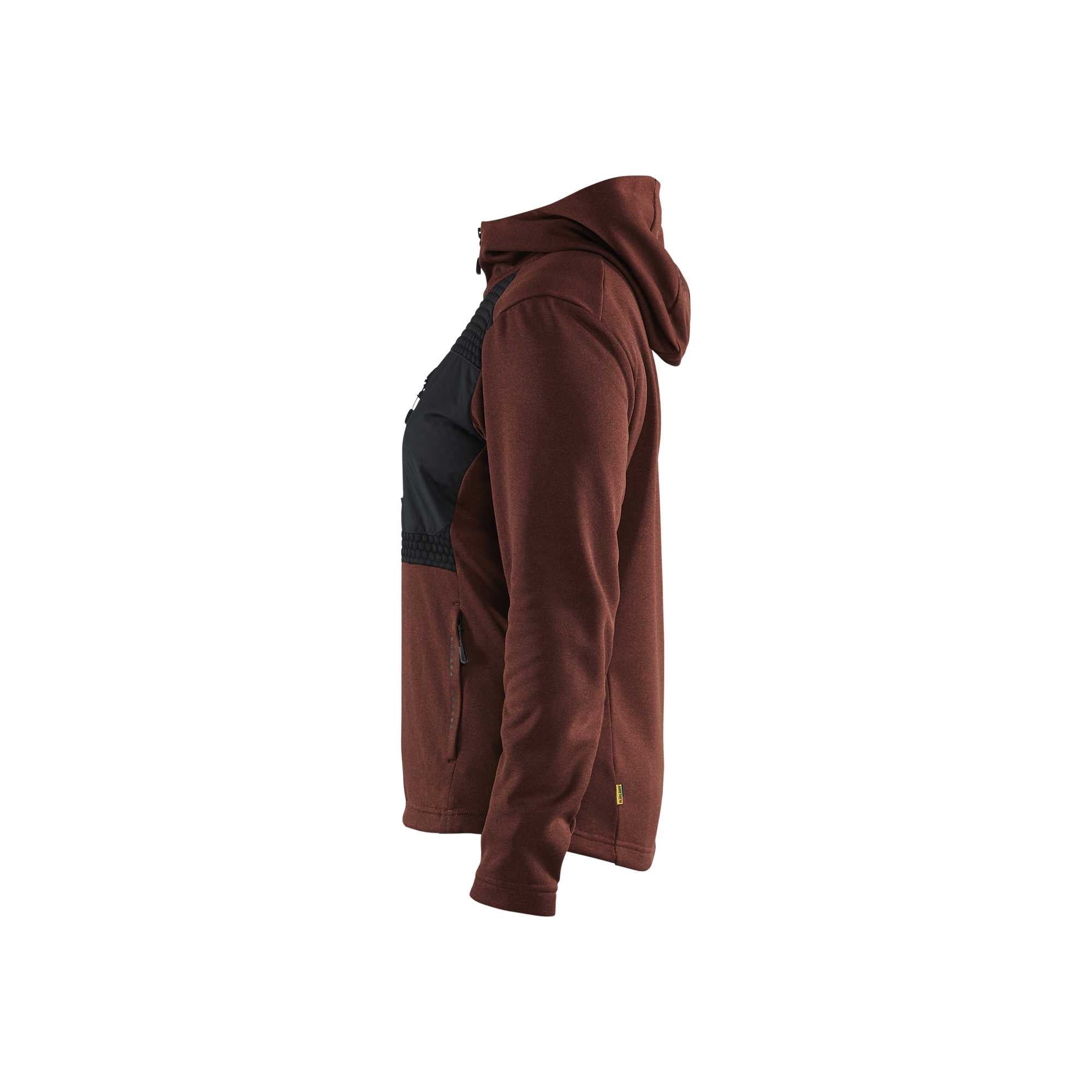 BLAKLADER 35422533 WOMEN'S HOODIE WITH FULL LENGTH ZIP Work Jacket WOMEN - Pique Fleece